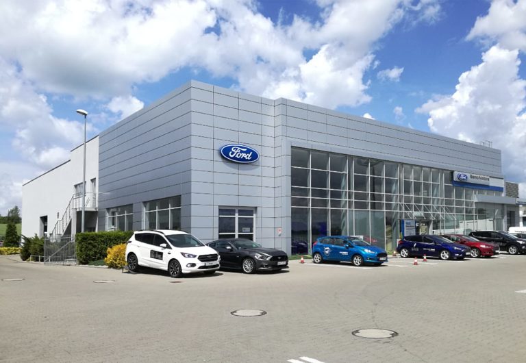 Salon sprzedaży oraz serwis Ford Bemo Motors w Ustowie.